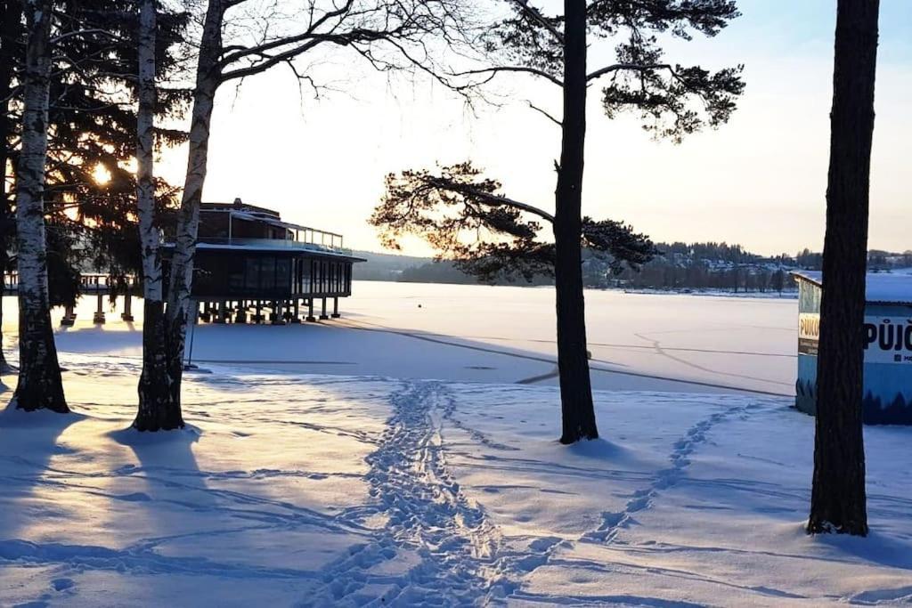 Molo Lipno Apartment Lipno nad Vltavou Bagian luar foto
