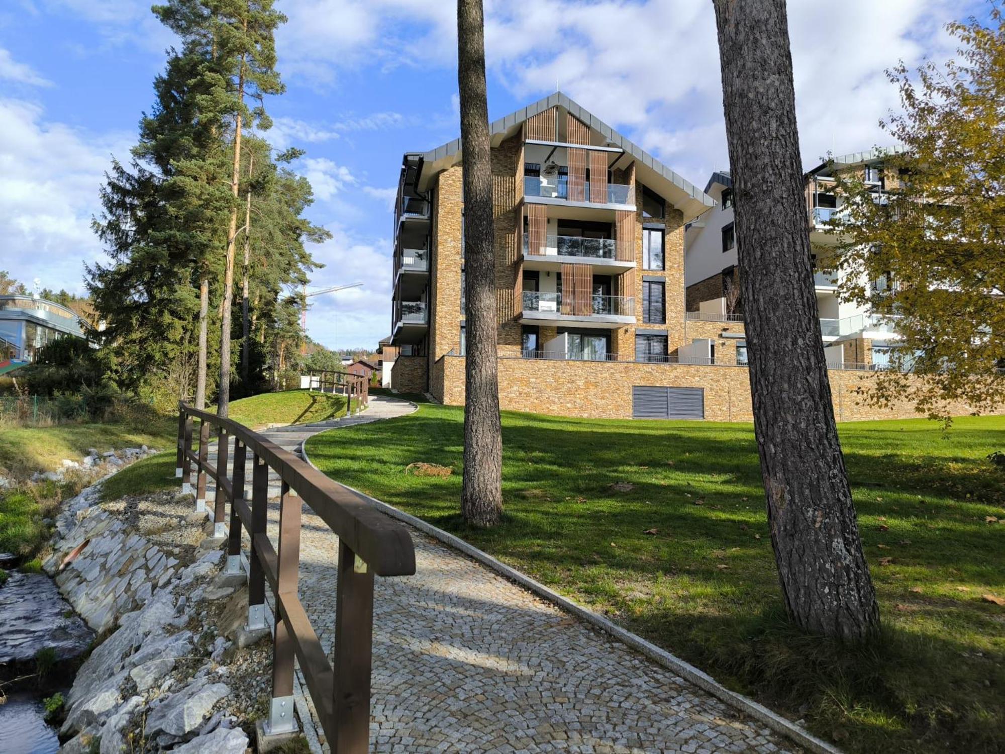 Molo Lipno Apartment Lipno nad Vltavou Bagian luar foto